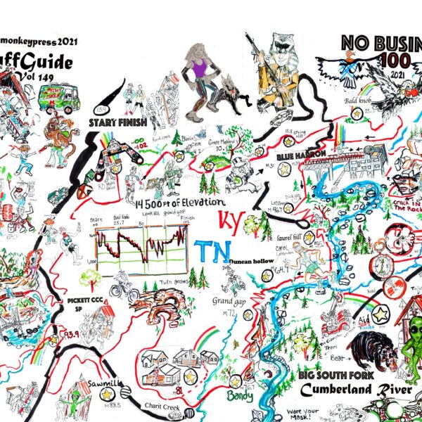 No Business 100 - Ruff Guide Map