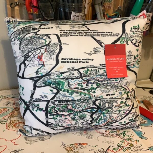 NEO (Northeast Ohio) - "Ruff Nite" Pillow