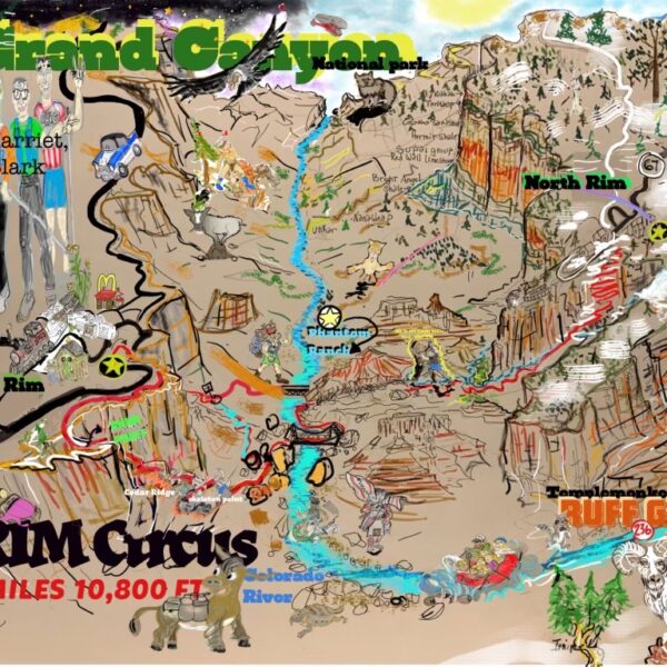Grand Canyon - Ruff Guide Map
