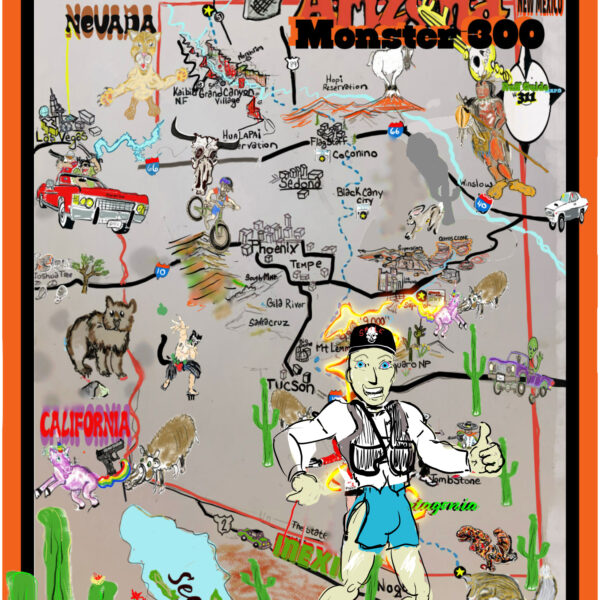 AZ Monster 300. Arizona Monster 300. Animated. Draw in. AZ Monster 300